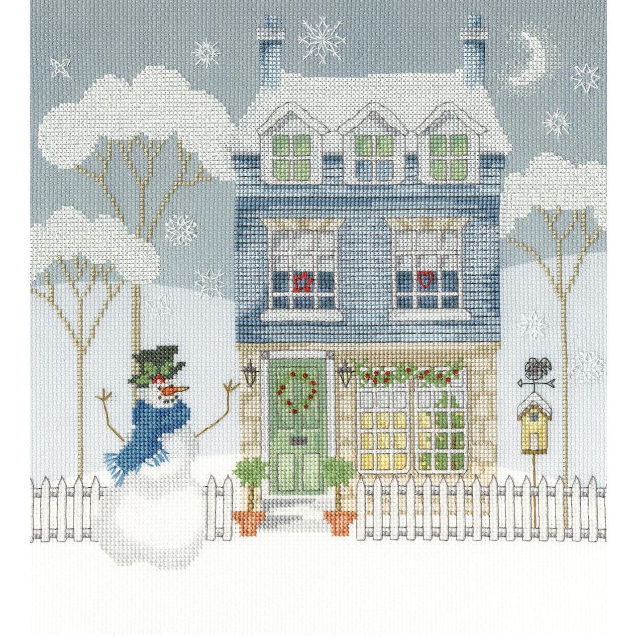 Bothy Threads Home for Christmas Counted Cross-Stitch Kit
